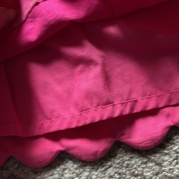 J Crew size 00 Hot Pink Mini Skirt with Pockets - Picture 2 of 3